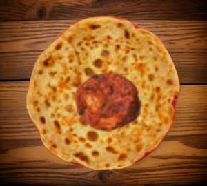 Pyaz Paratha+Bhuni Mirch+Pickle+Boondi Raita