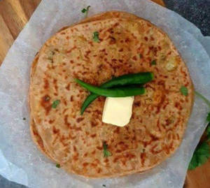 Aloo Paneer Paratha