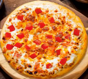 Tomato and Corn Pizza 