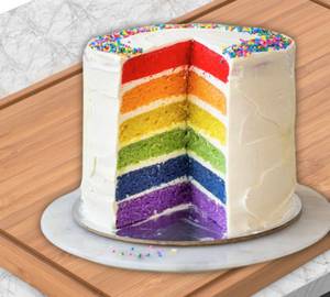 Rainbow cake [500 grams ]