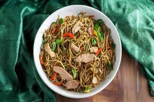 Chicken Pan Fried Noodles