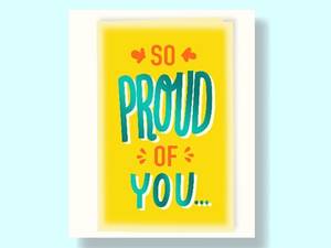 So Proud Of You Card