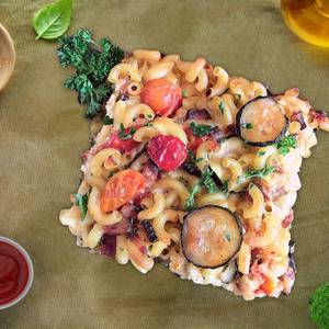 Egg Penne Pasta