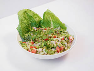Sprouted Greens Lettuce Lemon Extra Virgin Olive Oil
