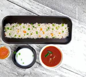 Veg Manchurian Fried Rice