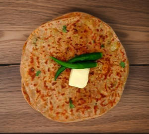 Gobi Paneer Paratha