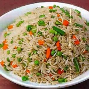 Singapore Vegetable Fried Rice