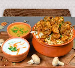 Mushroom Biryani
