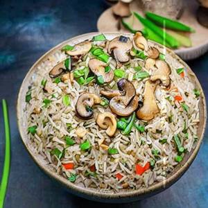 Mushroom Fried Rice