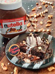 Hot Chocolate Fudge Brownie   