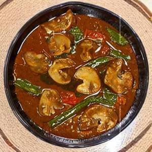 Pork Mushroom Dry