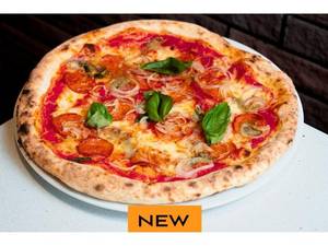 Pizza 7 - Chicken Pepperoni And Blue Cheese (12 Inch)