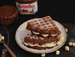Nutella Banana Waffle 