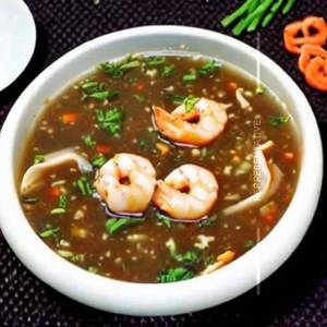 Seafood Man chow Soup
