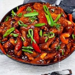 Mushroom Chilli