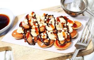 Chocolate Banoffee Mini Pancake   