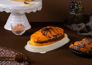 Choco Marble Cake 325Gm Oval