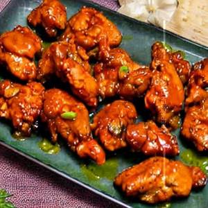 Hot Garlic Chicken Dry