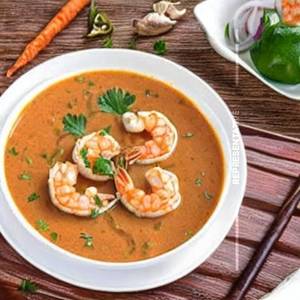 Garlic prawn gravy
