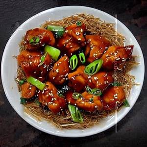 Sliced Chicken Mongolian Style
