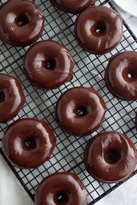 Chocolate dip donut                                                                      