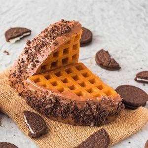 Oreo Rocky Road Waffle   