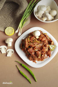 Mushroom Pepper Fry