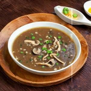 Mushroom soup   [chicken]
