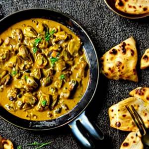 Butter Matar Mushroom 