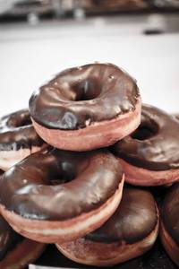 Milk chocolate dip donut                                                                          