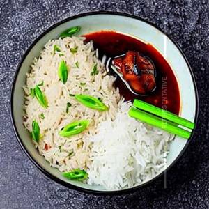 Sticky Pork Rice Bowl