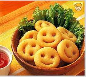 Smiley fries