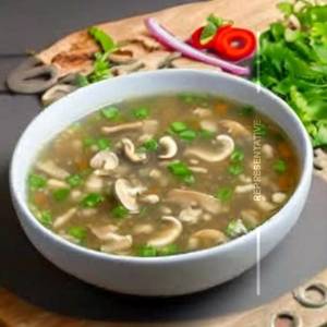 Chicken Mushroom Clear Soup