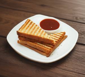 Paneer Club Sandwich+ French Fries