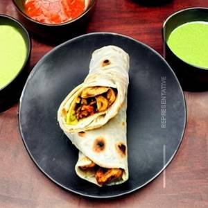 Chicken Afghani Roll