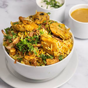 Mini Soya Chaap Tikka Biryani