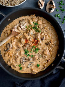 Chicken Stroganoff