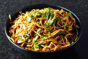 Veg Spicy Basil Noodles