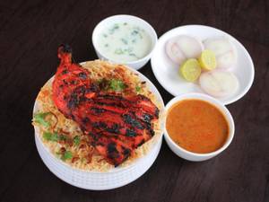 Chicken Tandoori Leg Biryani