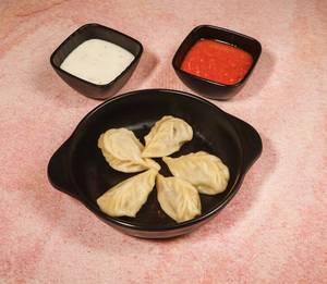 Chicken Steamed Momos 5 pcs