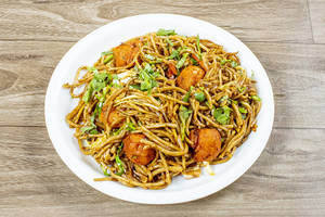 Veg Manchurian Noodles
