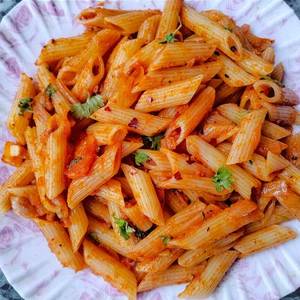 Veg Cheese Burst Red Sauce Pasta