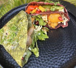 Chicken Tikka  Wrap With Cheese