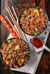 Schezwan Beef Fried Rice