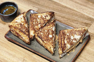 Peanut Butter And Jam Stuffed French Toast