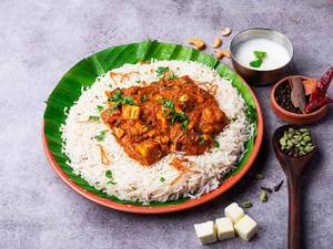 Paneer Shavukaru Kaju Pulao