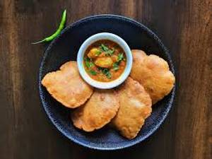 Bedvi and Aloo Tari Ki Sabji