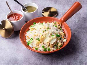 Egg Kamat  Fried Rice