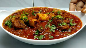 Slow Cooked Rara Gosht