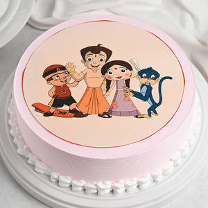 Chota Bheem Theme Cake